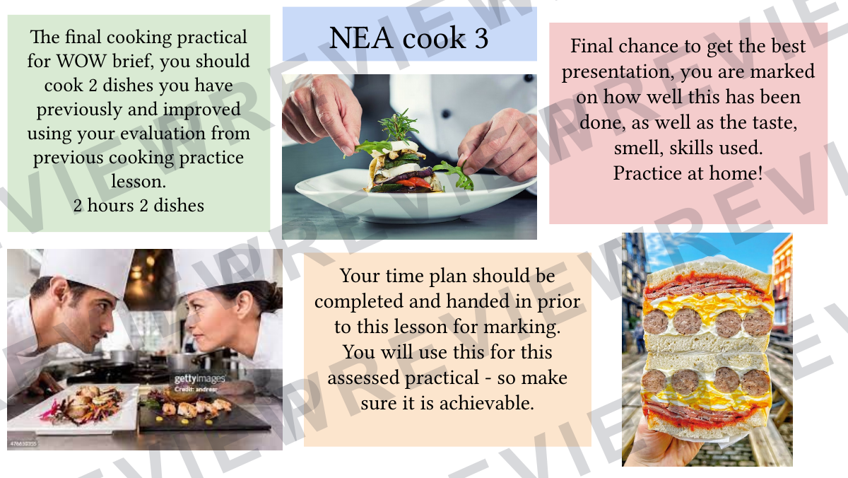 Hospitality and catering recipe booklet year KS4  preview page 32
