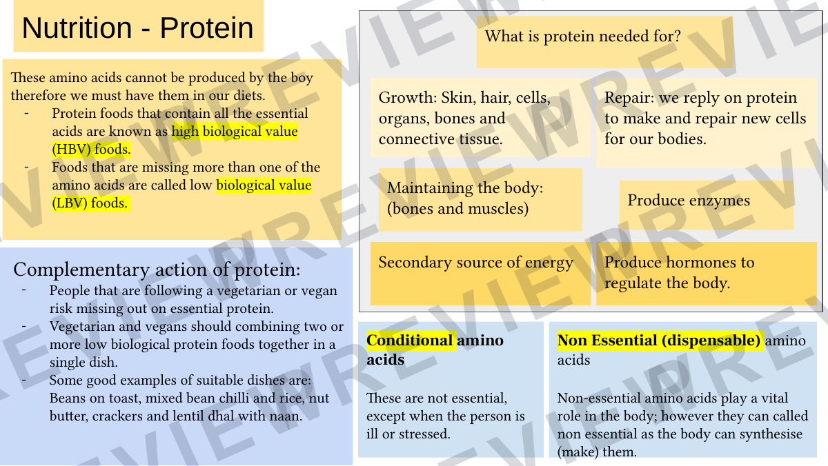 Hospitality and catering lesson 16-18 preview page 8