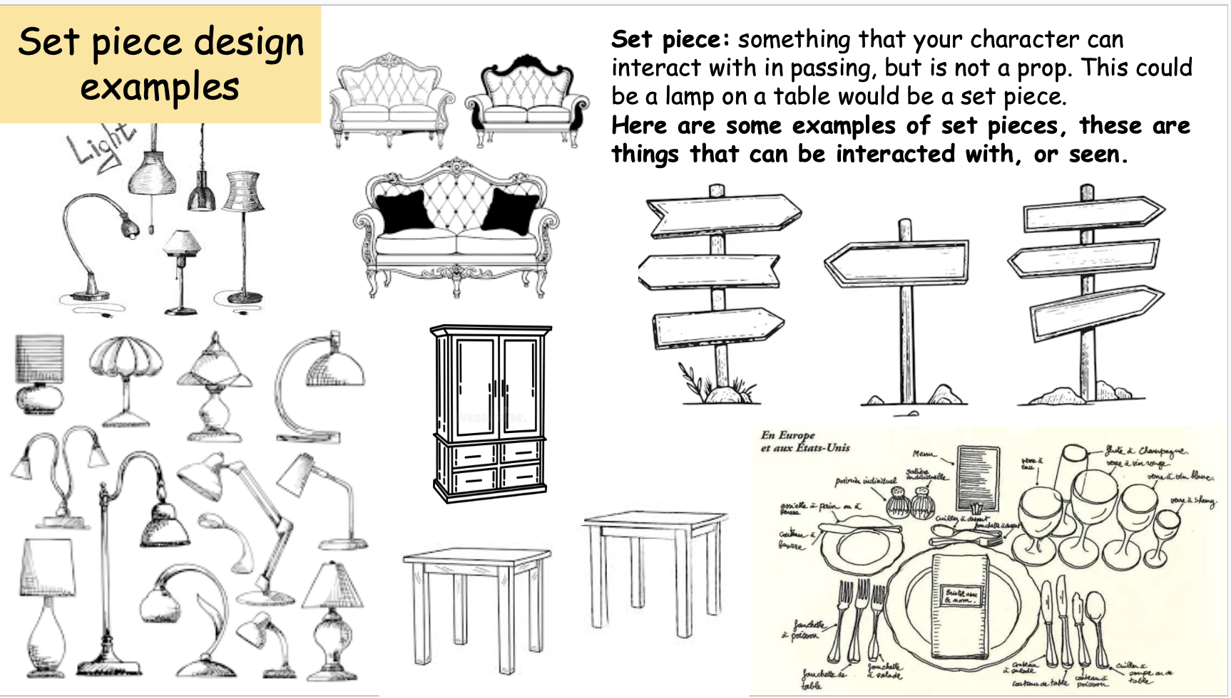 Sets and props 3d GCSE  preview page 2