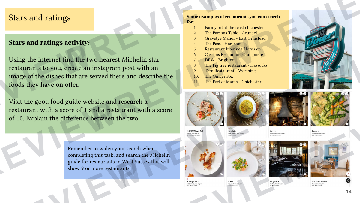 Hospitality and catering level 1-2 booklet 1  preview page 14