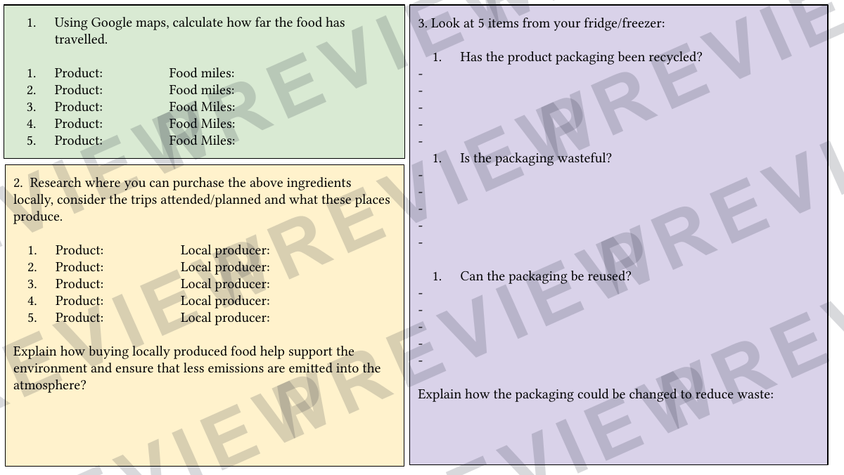 Hospitality and catering level 1-2 booklet 1  preview page 19