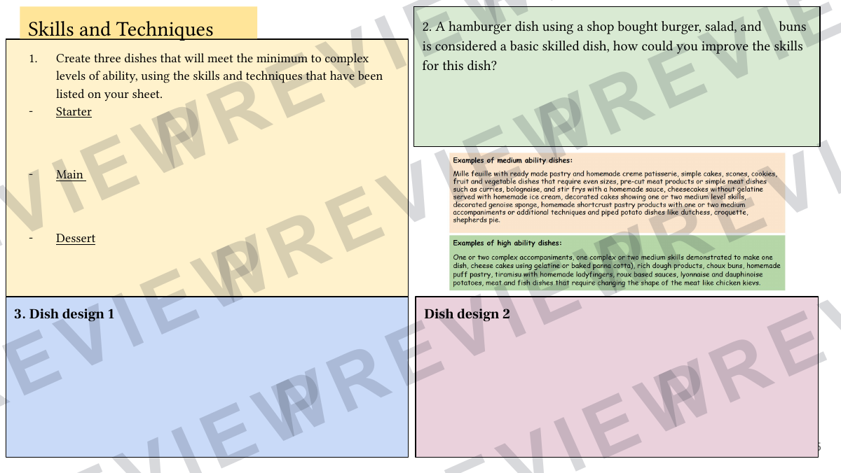 Hospitality and catering level 1-2 booklet 1  preview page 35