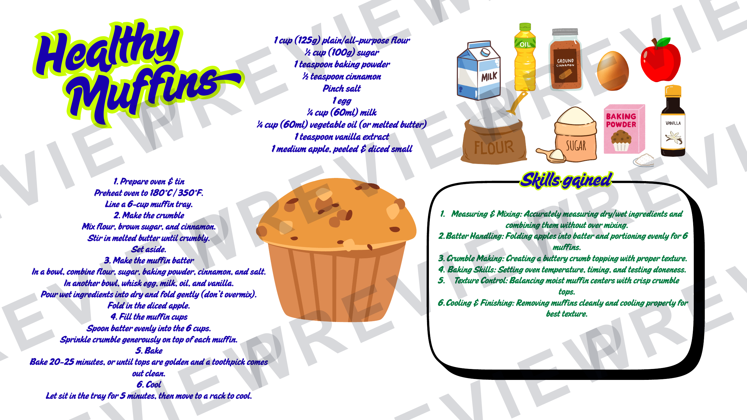 Year 7 rotational recipe book with evaluations  preview page 8