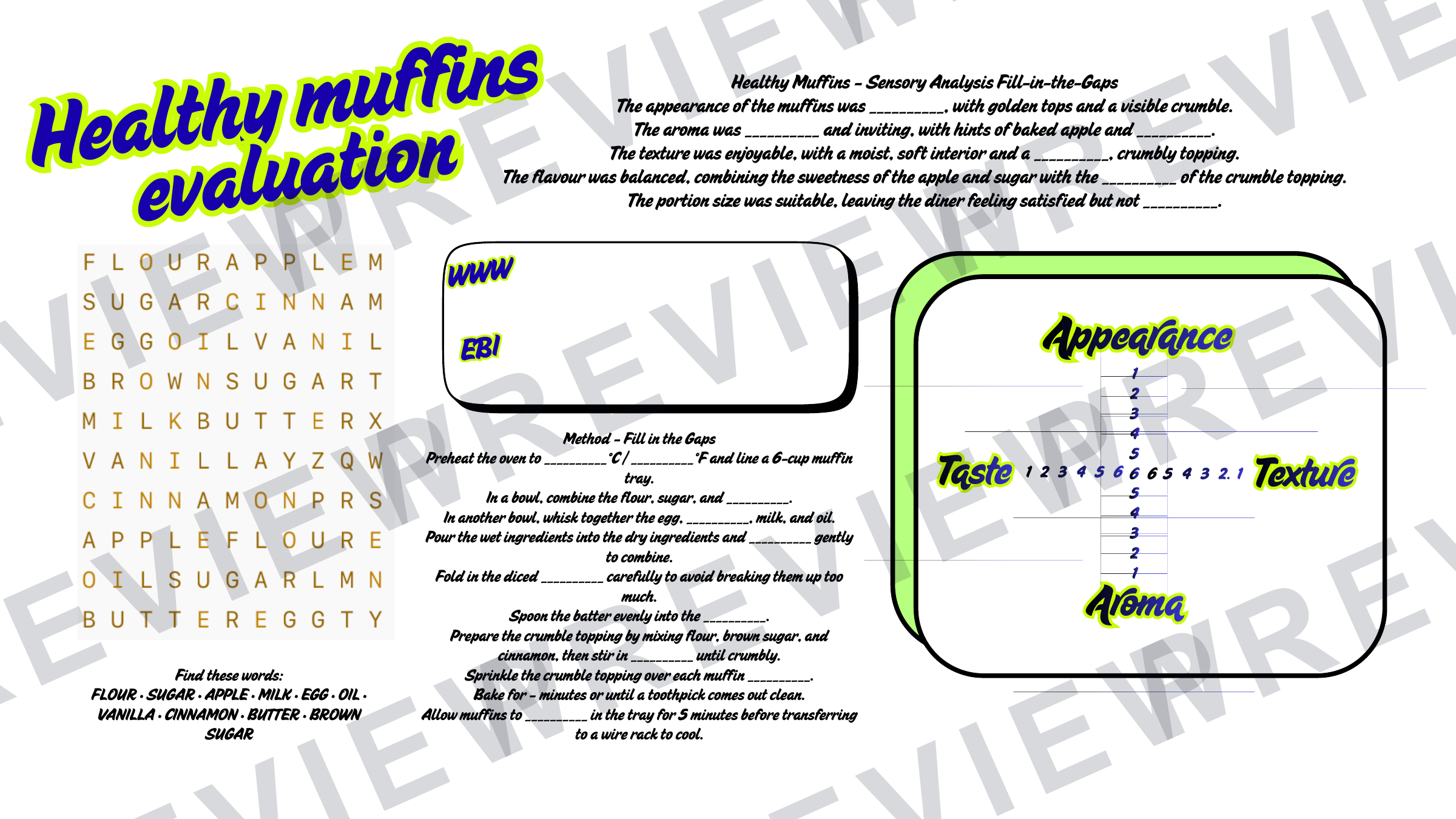 Year 7 rotational recipe book with evaluations  preview page 9