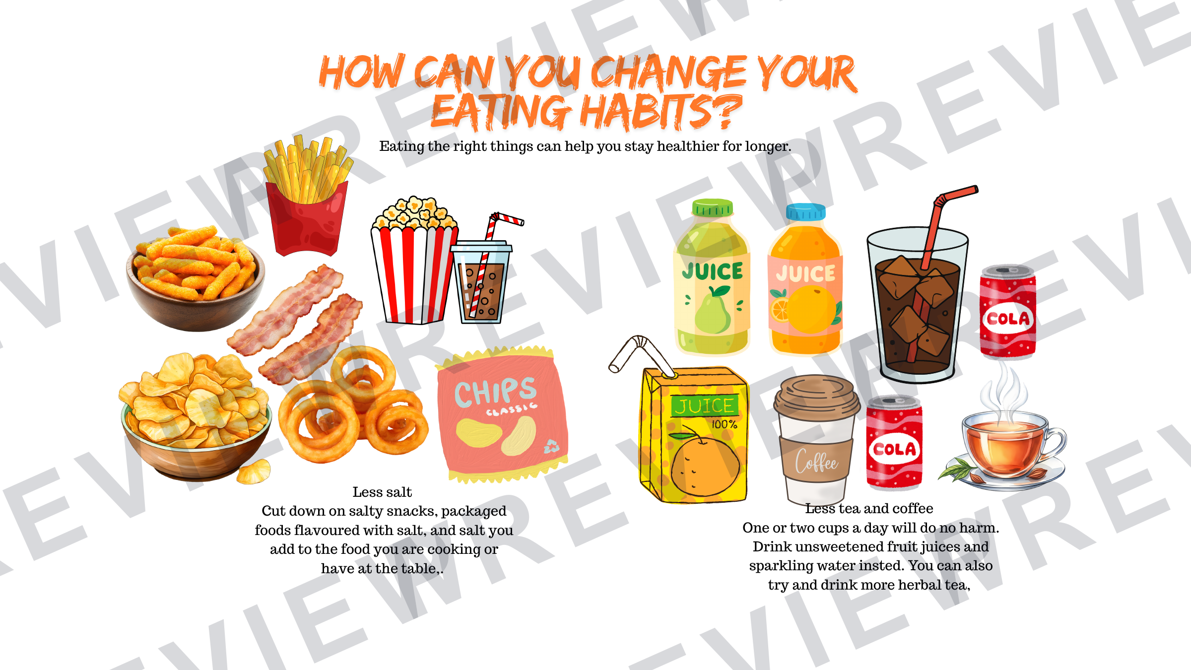 year 7 healthy diet powerpoint for food choices  preview page 9