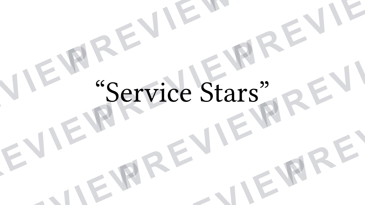 Service stars hospitality game for KS3/4  preview page 1