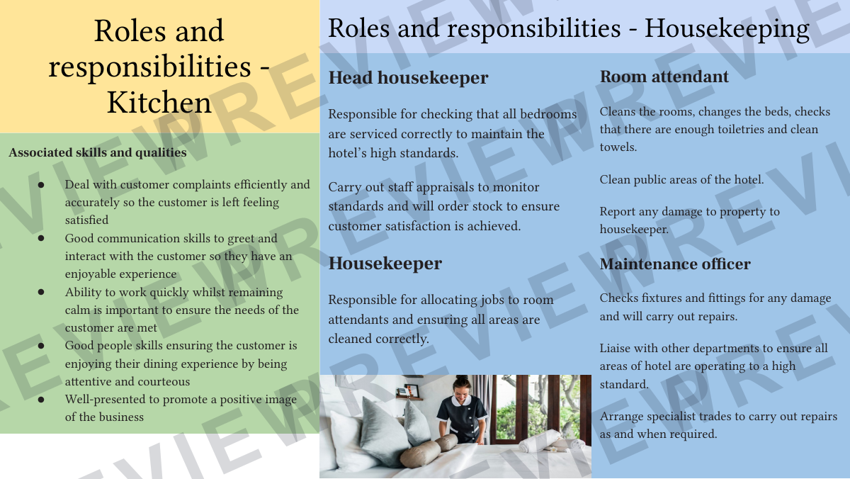 Hospitality and catering lesson 12-13  preview page 14