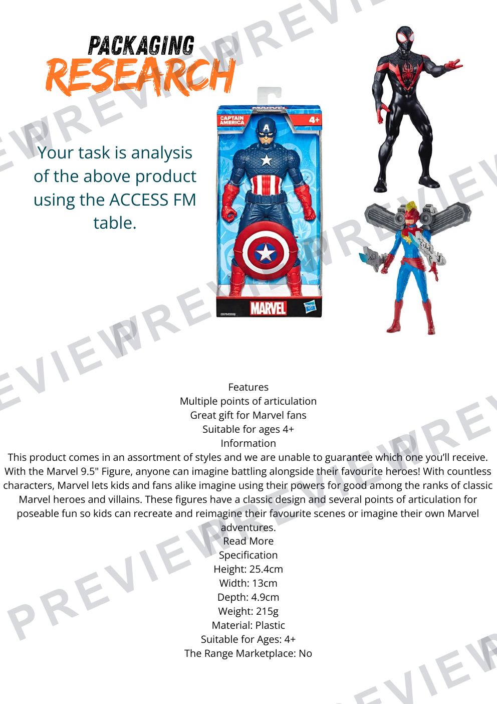 Graphics product packaging booklet aimed at year 9  preview page 5
