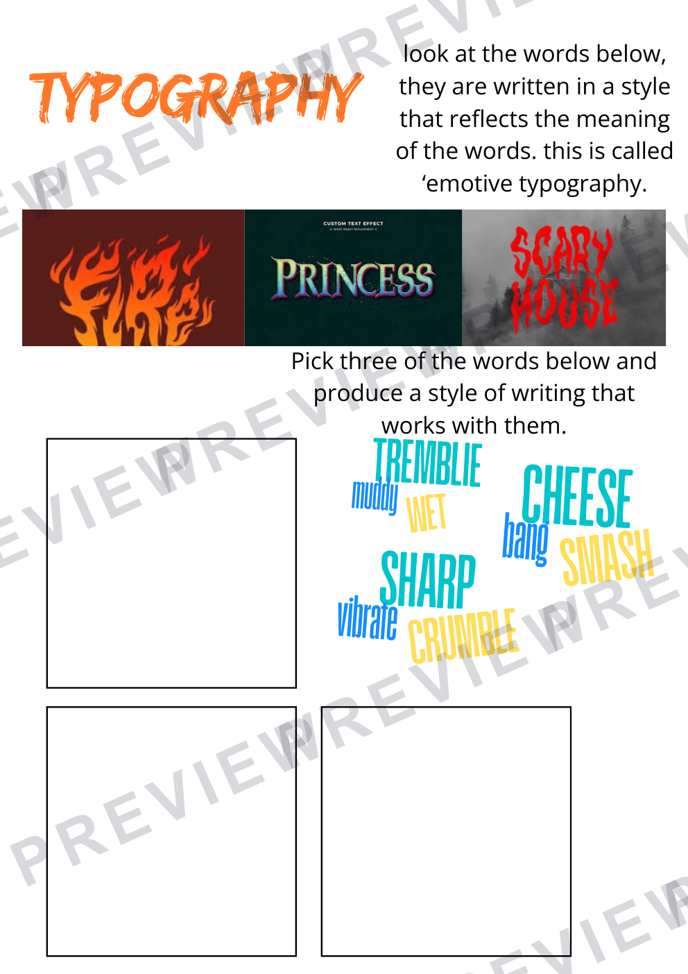 Graphics product packaging booklet aimed at year 9  preview page 7