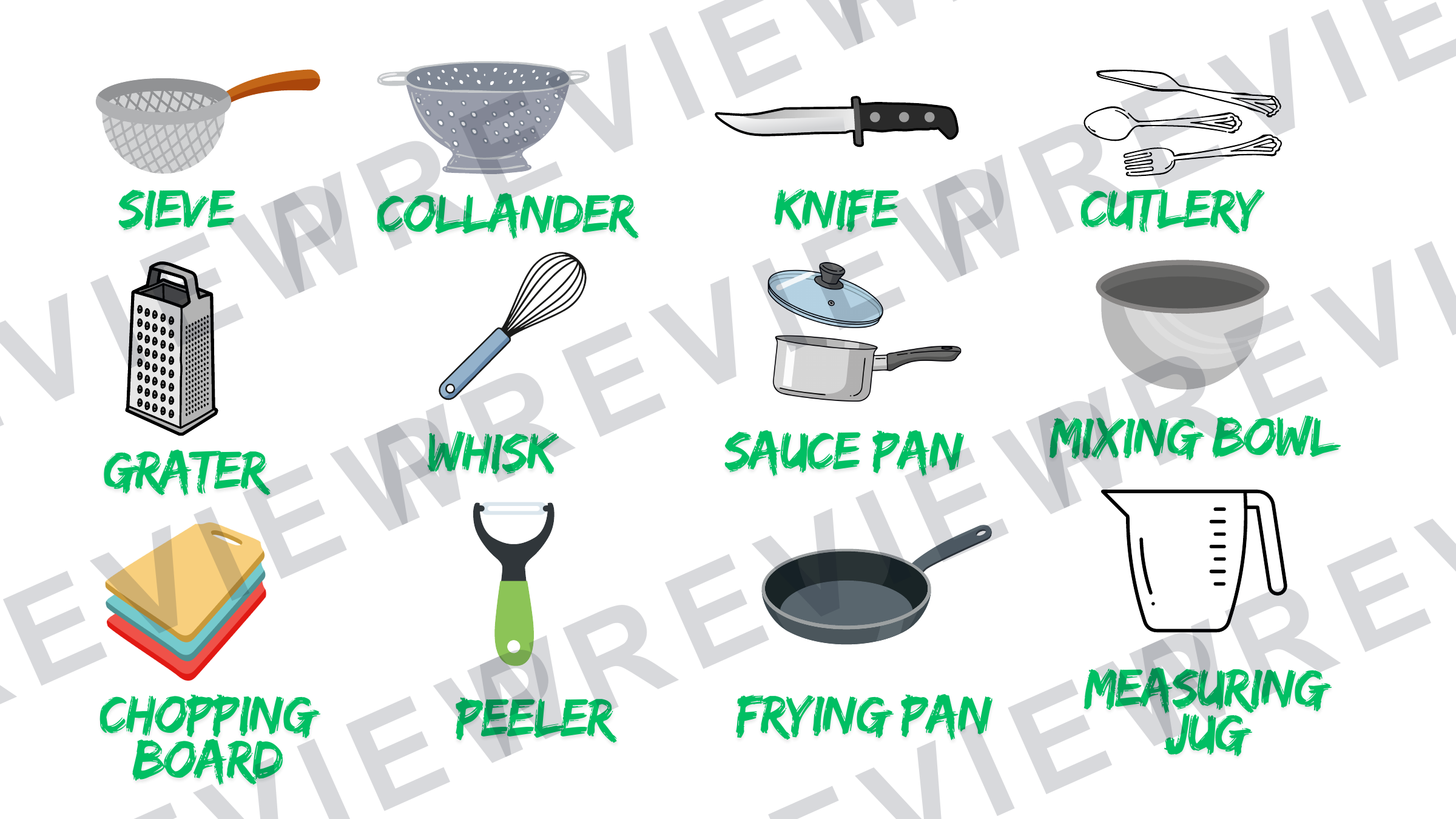 Hospitality and catering equipment work + answer sheet  preview page 1