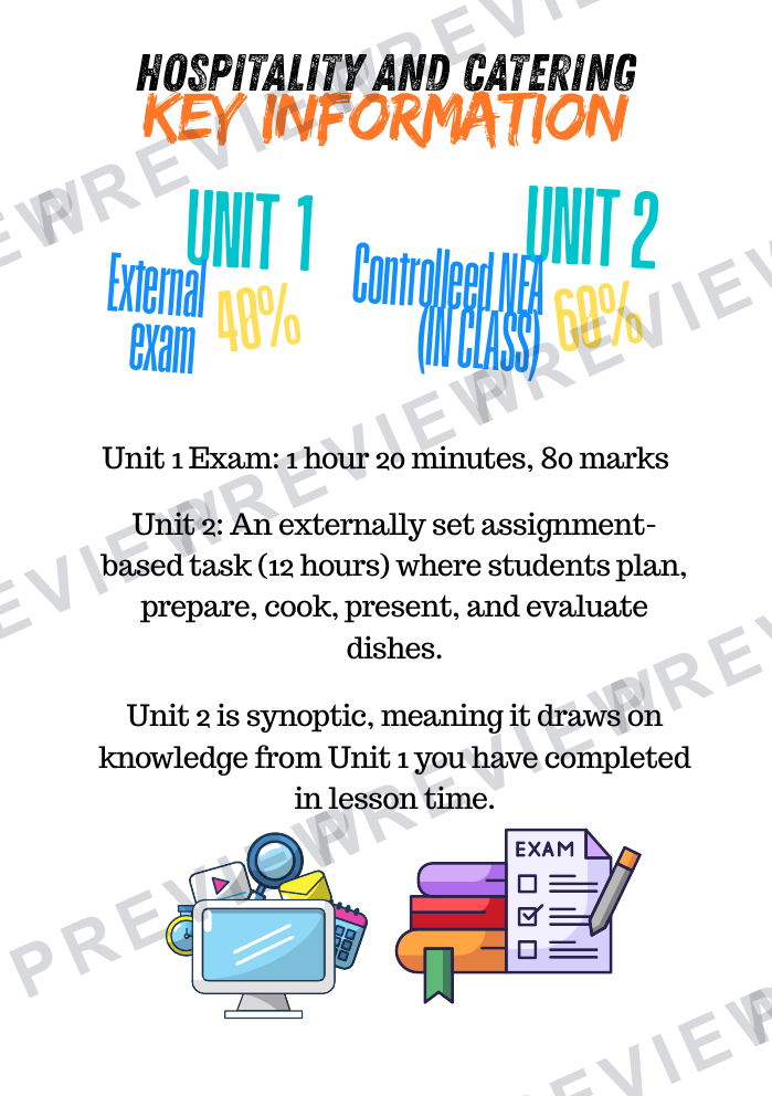 GCSE options booklet for hospitality and catering A5 2026  preview page 3