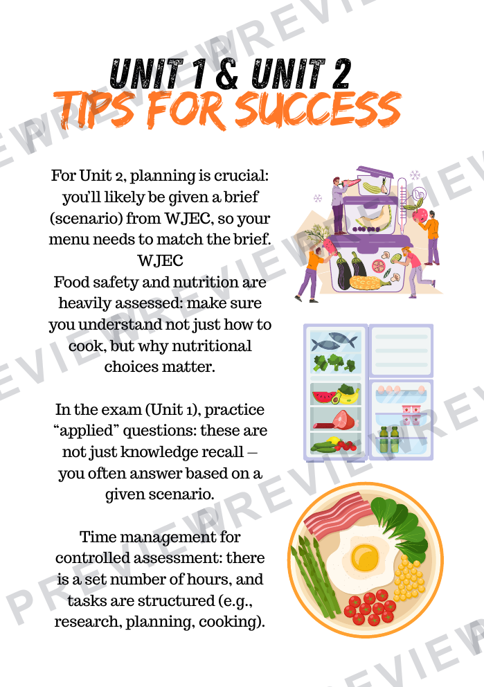 GCSE options booklet for hospitality and catering A5 2026  preview page 7