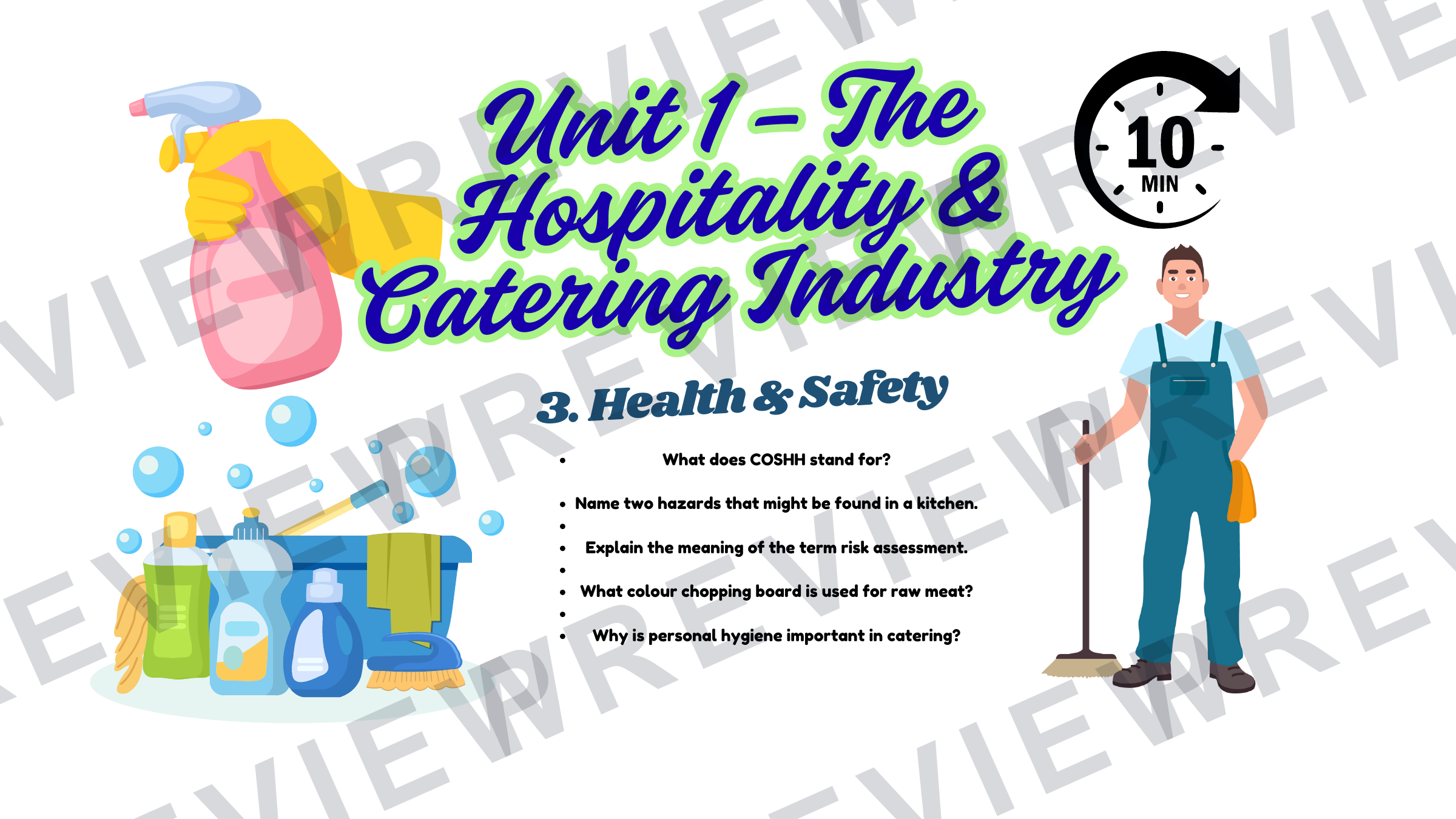 End of unit hospitality quiz 2025 preview page 4