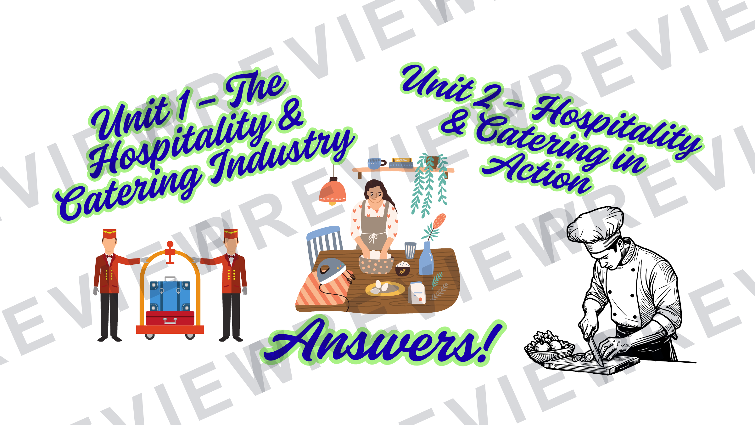 End of unit hospitality quiz 2025 preview page 12