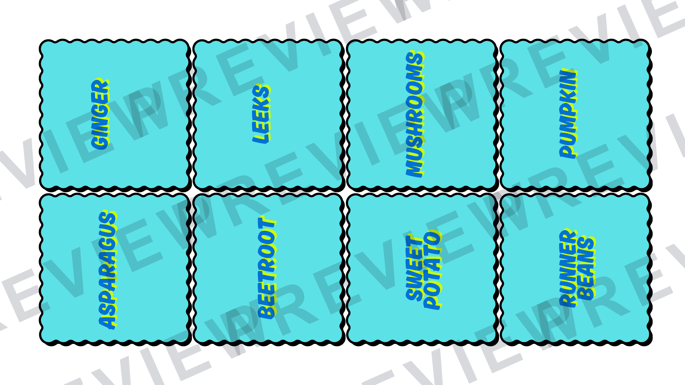 KS2 guess the fruit and vegetable game for primary level preview page 8