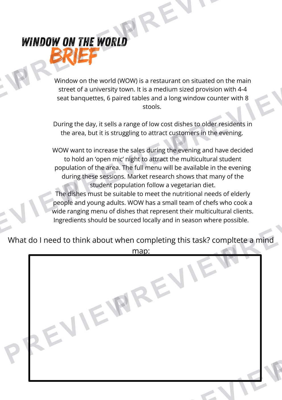 Unit 2 assessment booklet part 1 hospitality and catering  preview page 2