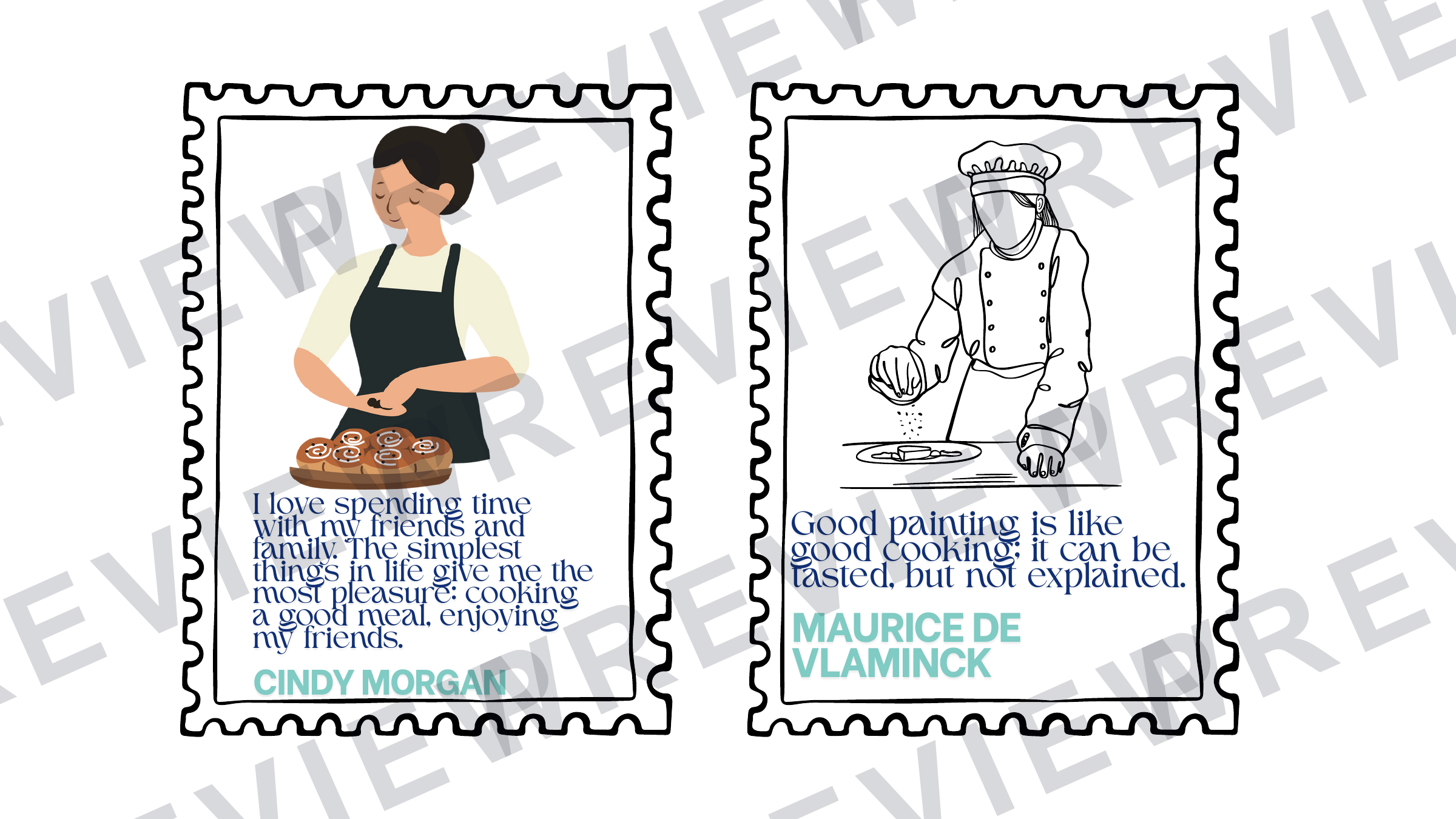 Food quote posters  preview page 2