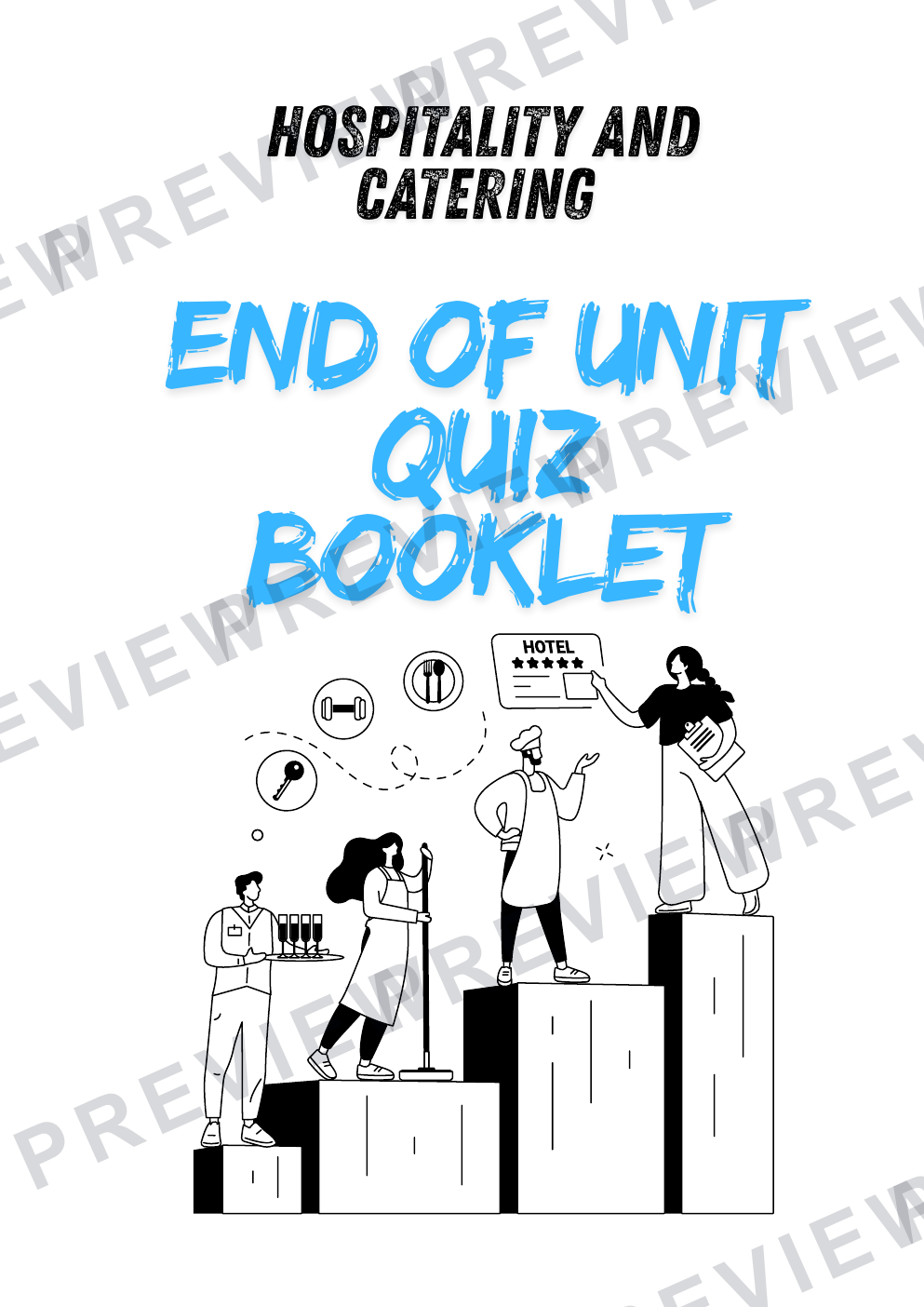 Hospitality quiz 2025 booklet  preview page 1