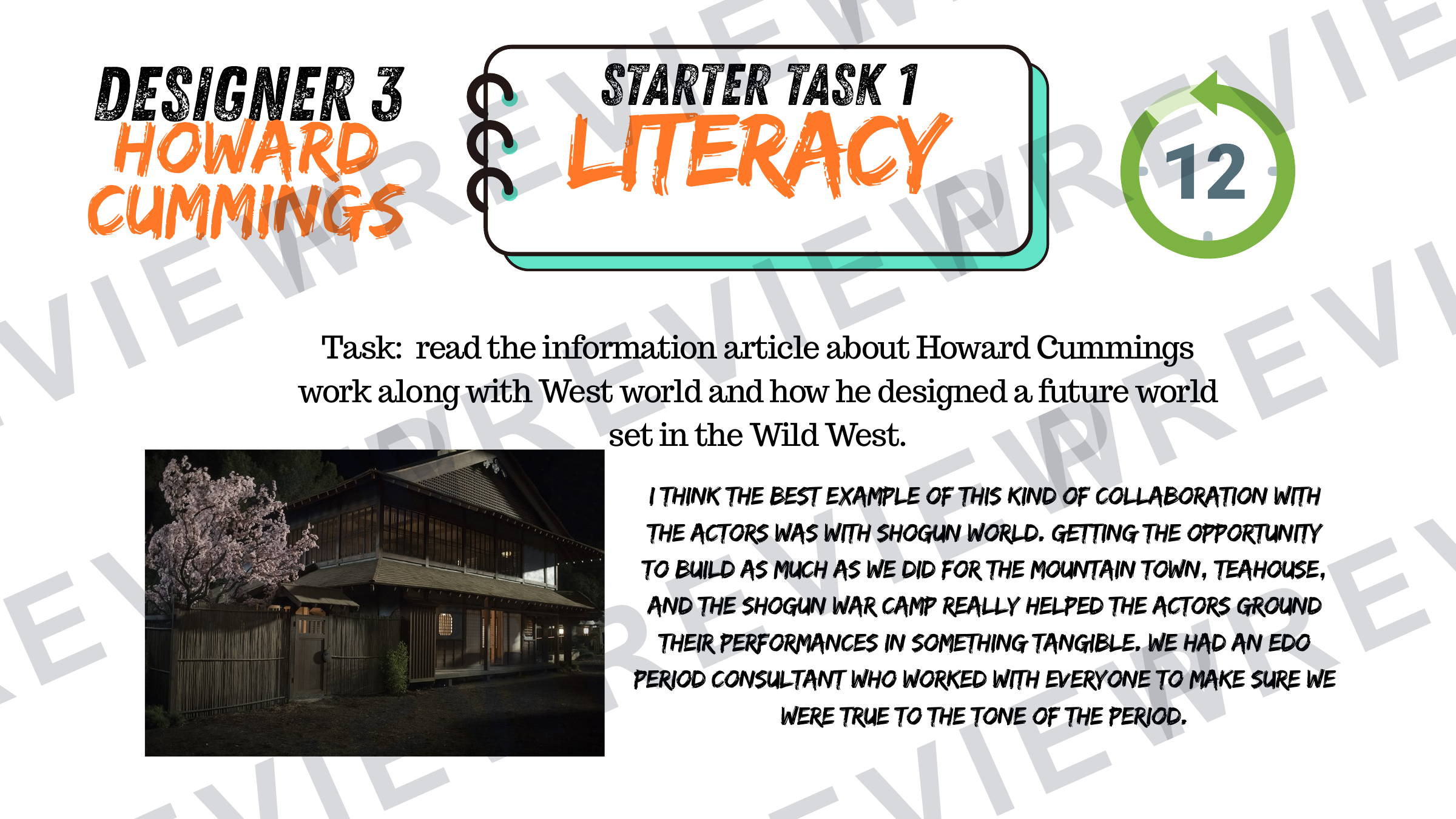 3D design mini project tv props KS3/4 project powerpoint  preview page 7