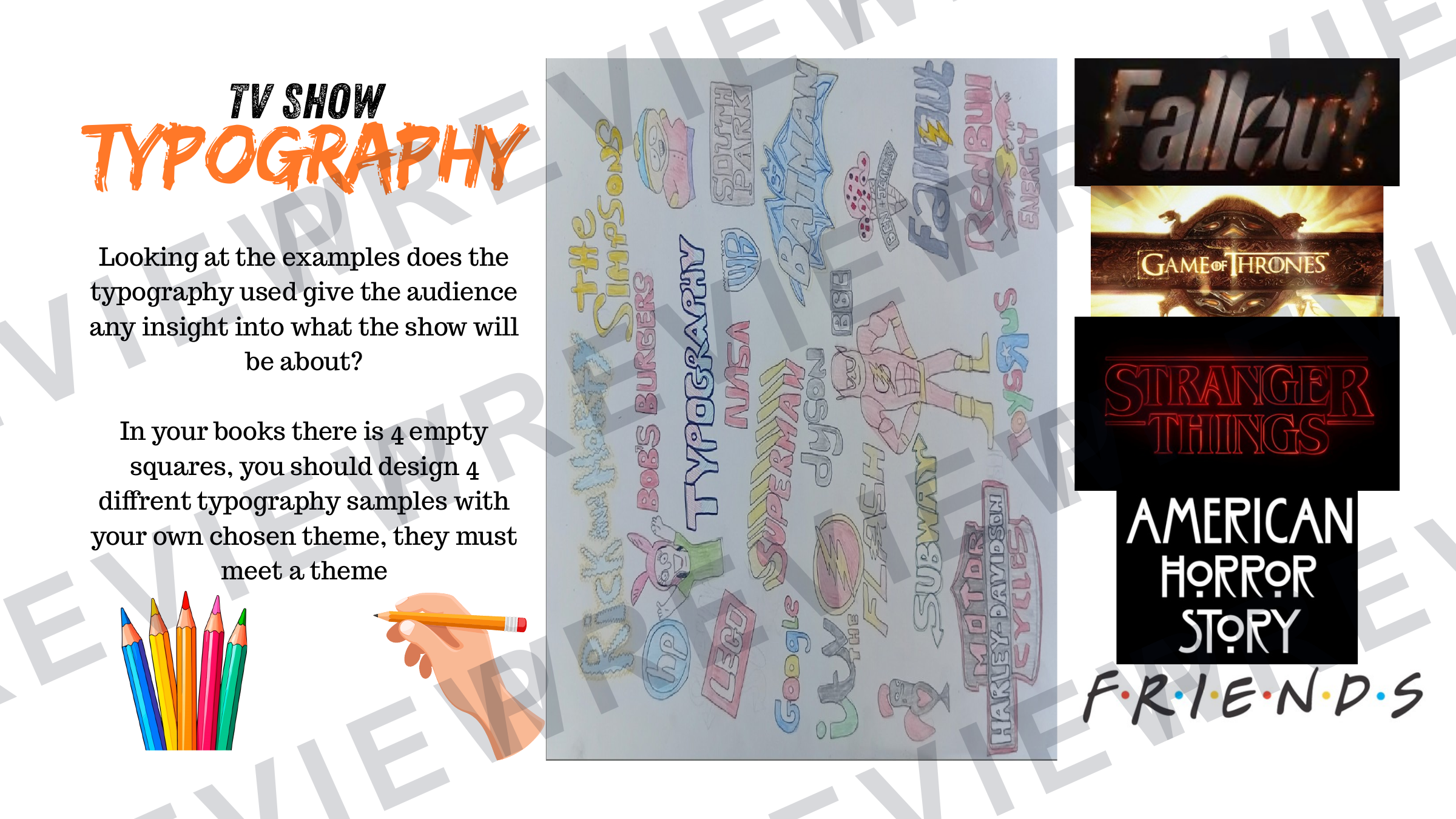 3D design mini project tv props KS3/4 project powerpoint  preview page 10