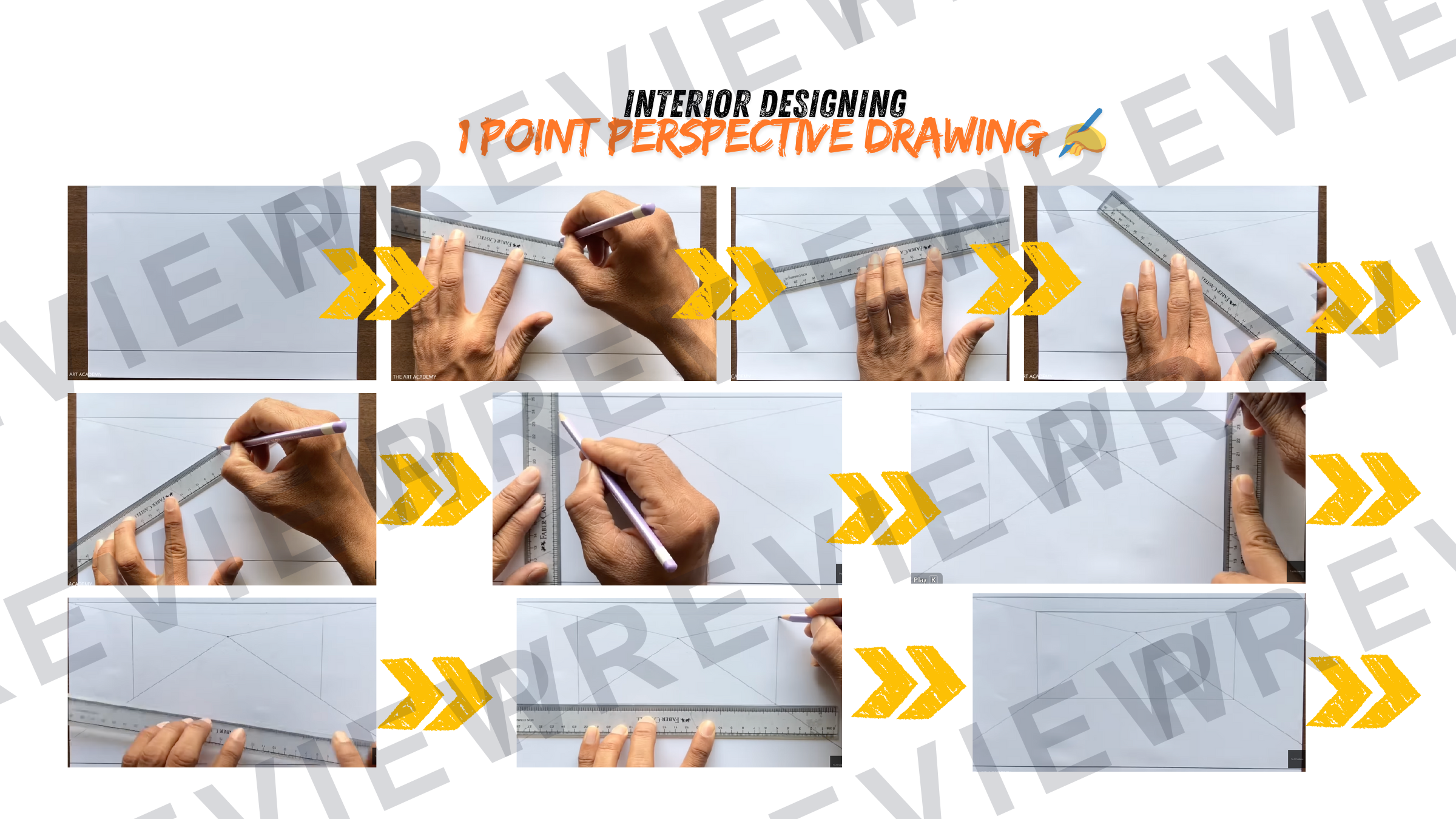 Interior design KS3 graphics project booklet preview page 12