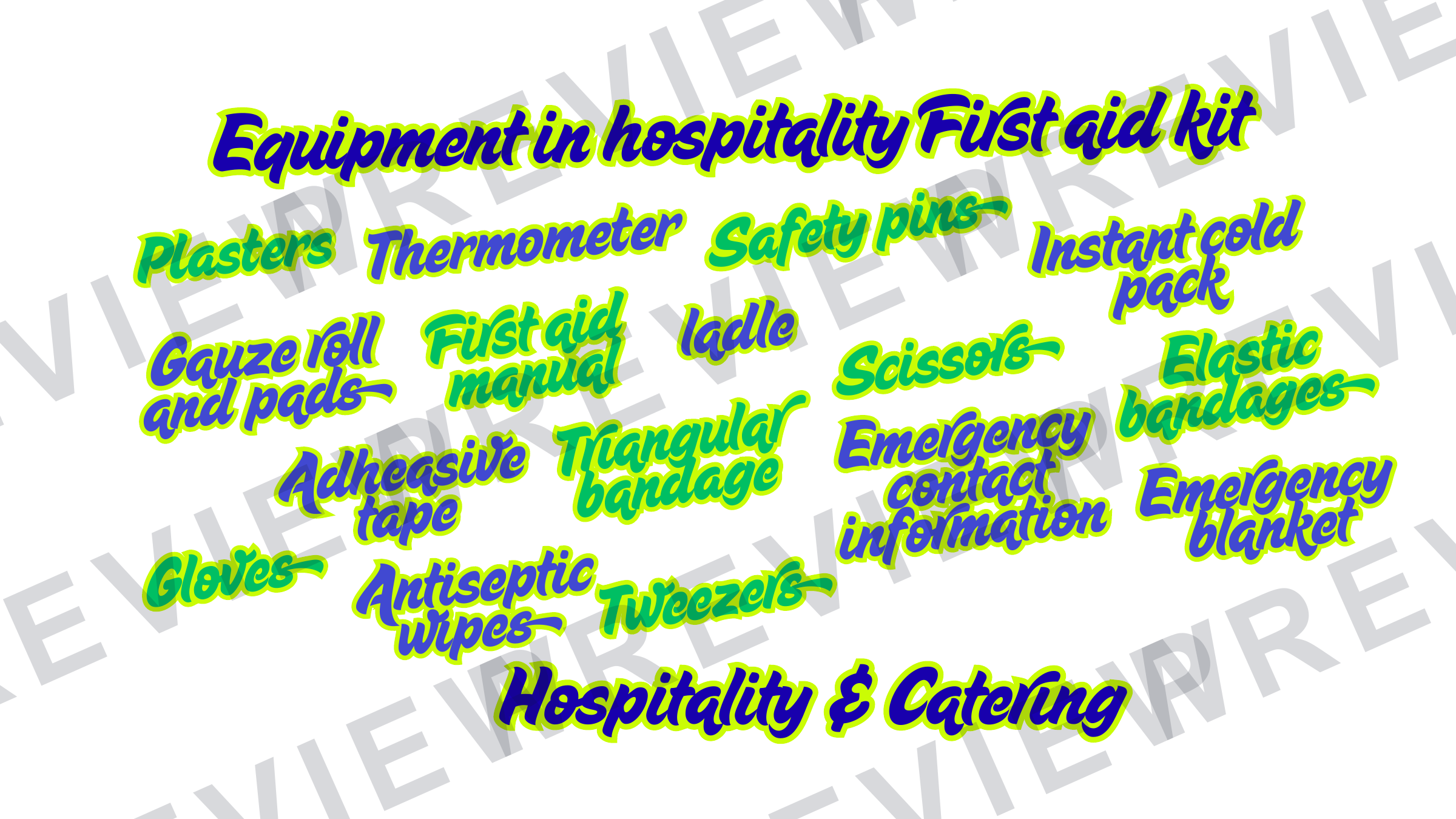 Hospitality posters and infographics KS3/KS4 display  preview page 20