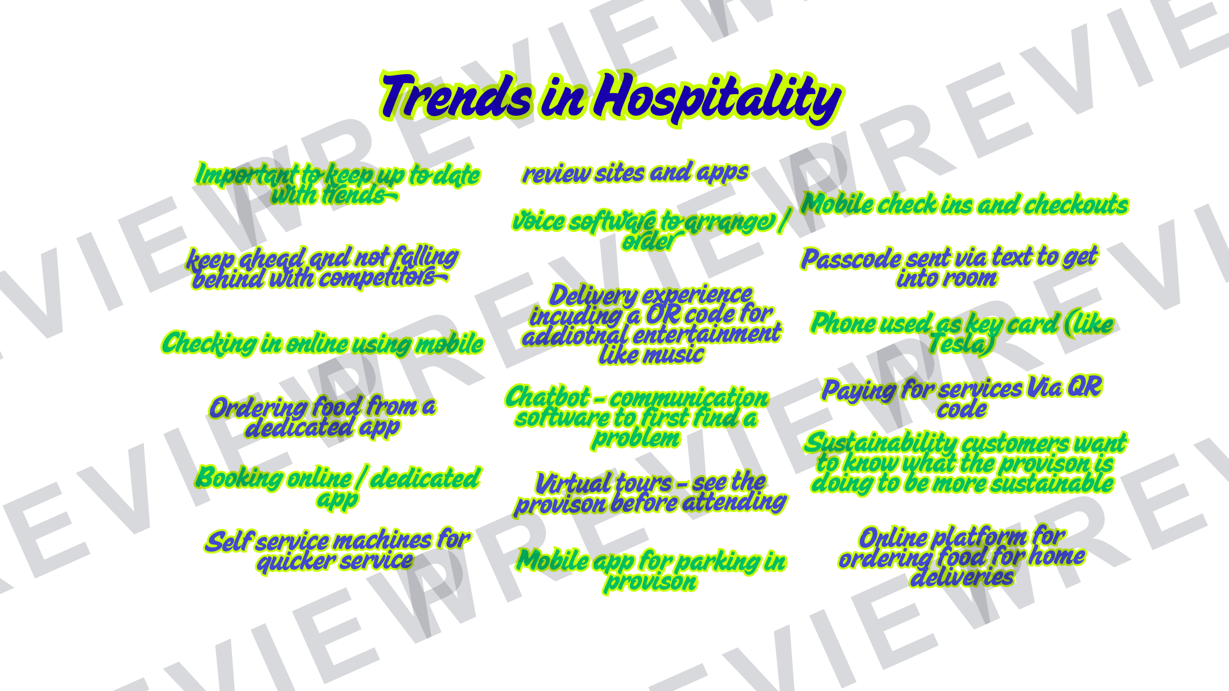 Hospitality posters and infographics KS3/KS4 display  preview page 32