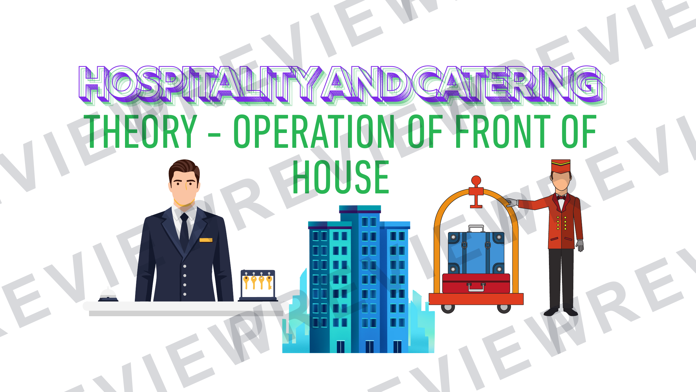Operation of front / back of house powerpoint  preview page 1