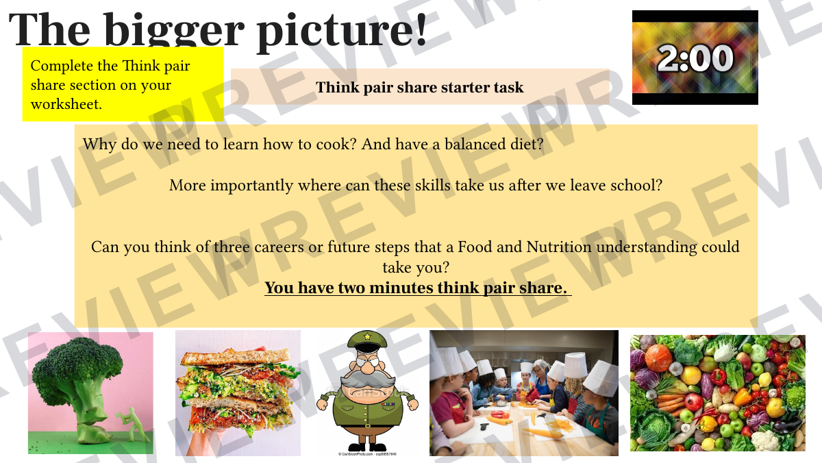 Cake making science lesson rising agent focus  preview page 4