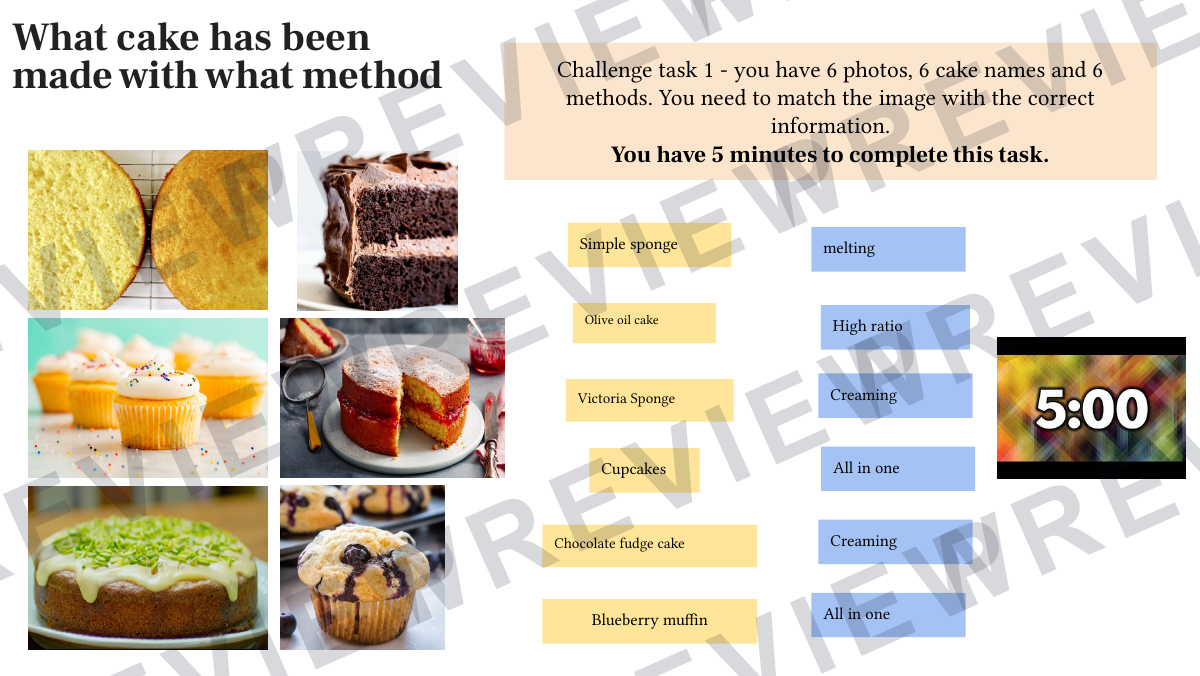 Cake making science lesson rising agent focus  preview page 9