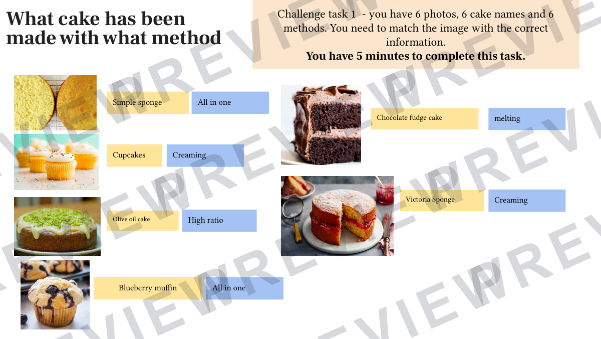 Cake making science lesson rising agent focus  preview page 10
