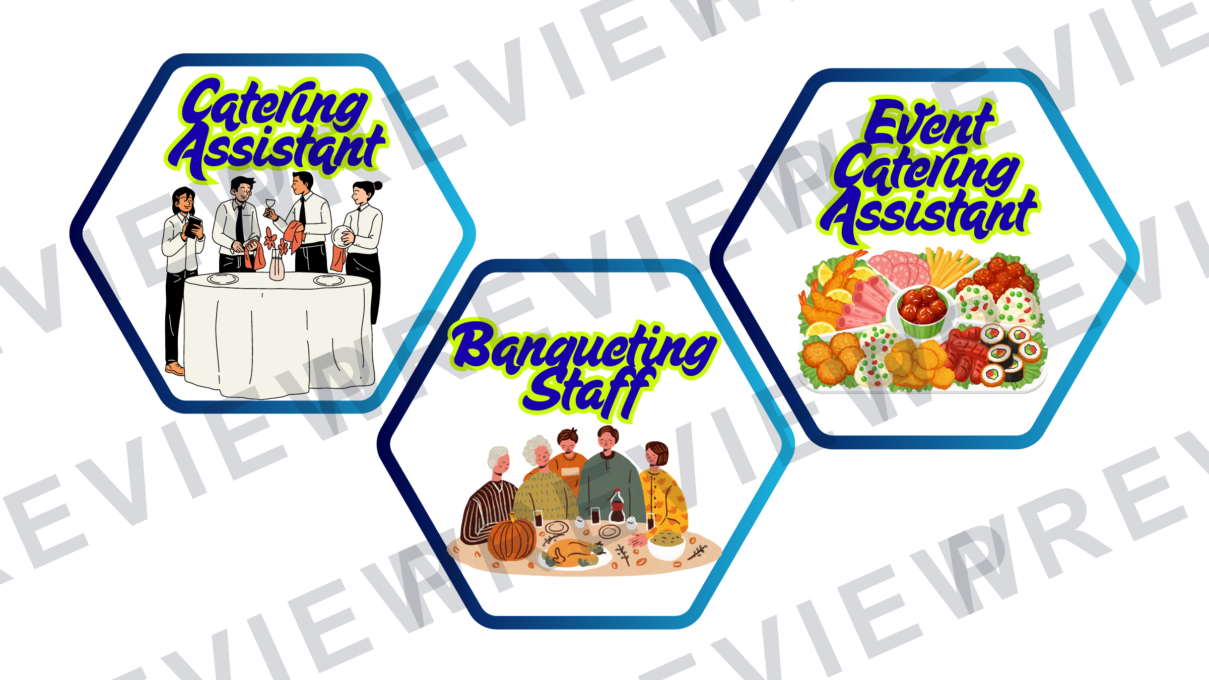 Hospitality job display pack new preview page 1