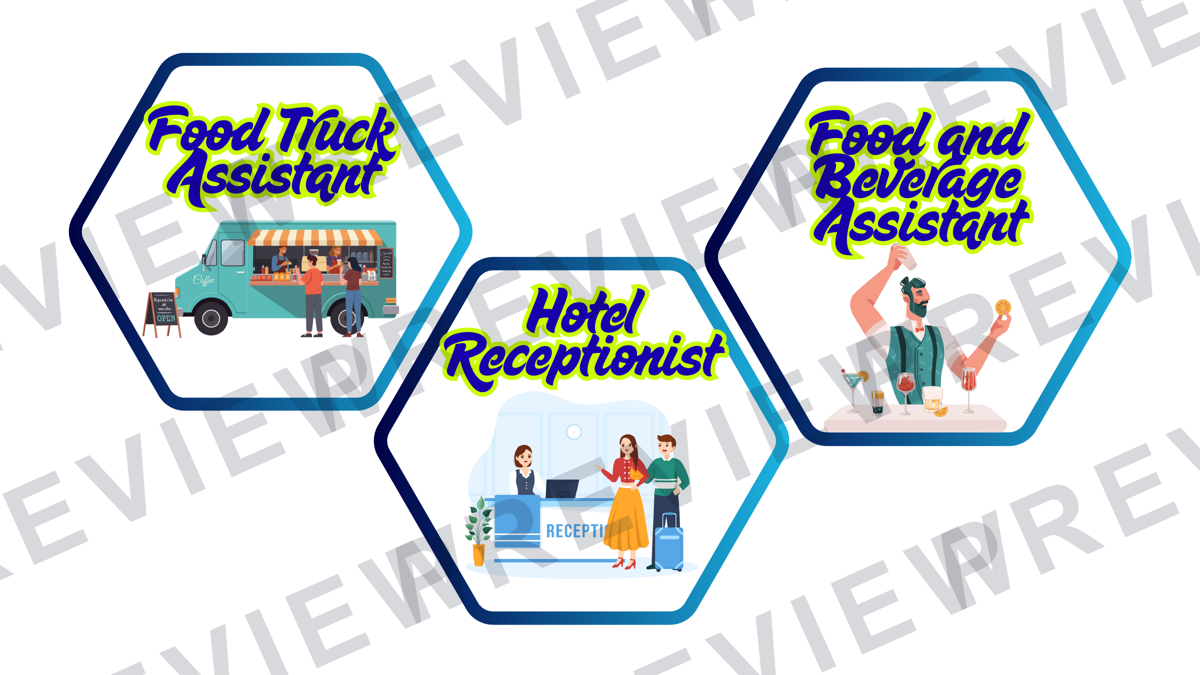 Hospitality job display pack new preview page 2