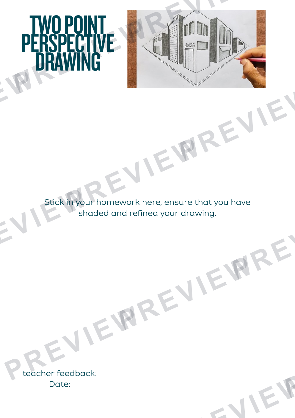 Product design/3D design KS3 task 'design and make a stationary holder' preview page 6