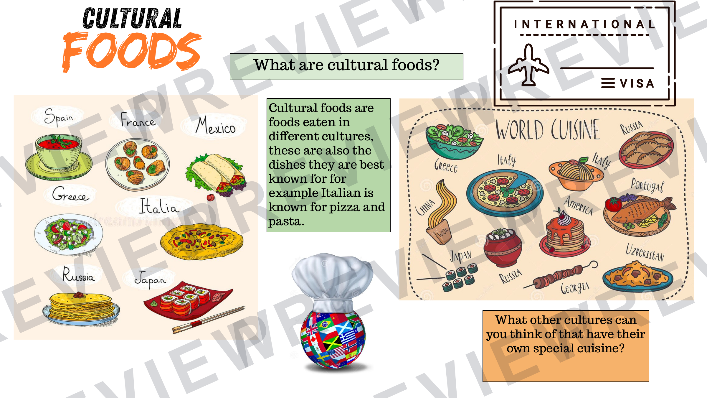 Year 8 international cuisine booklet updated  preview page 2