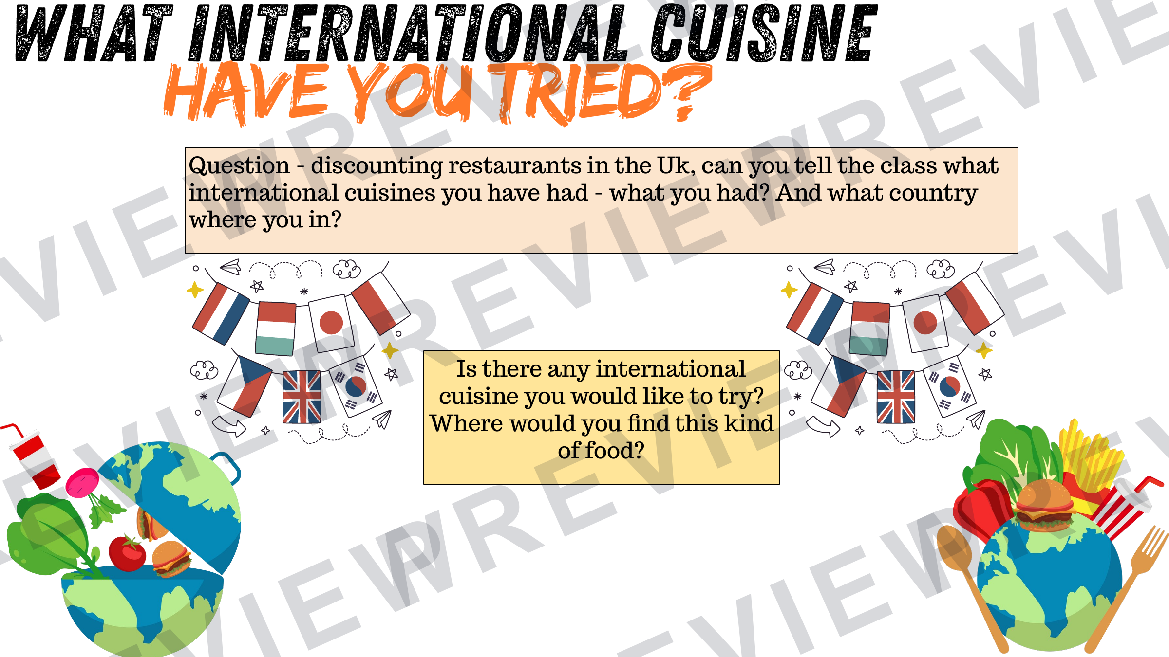 Year 8 international cuisine booklet updated  preview page 3