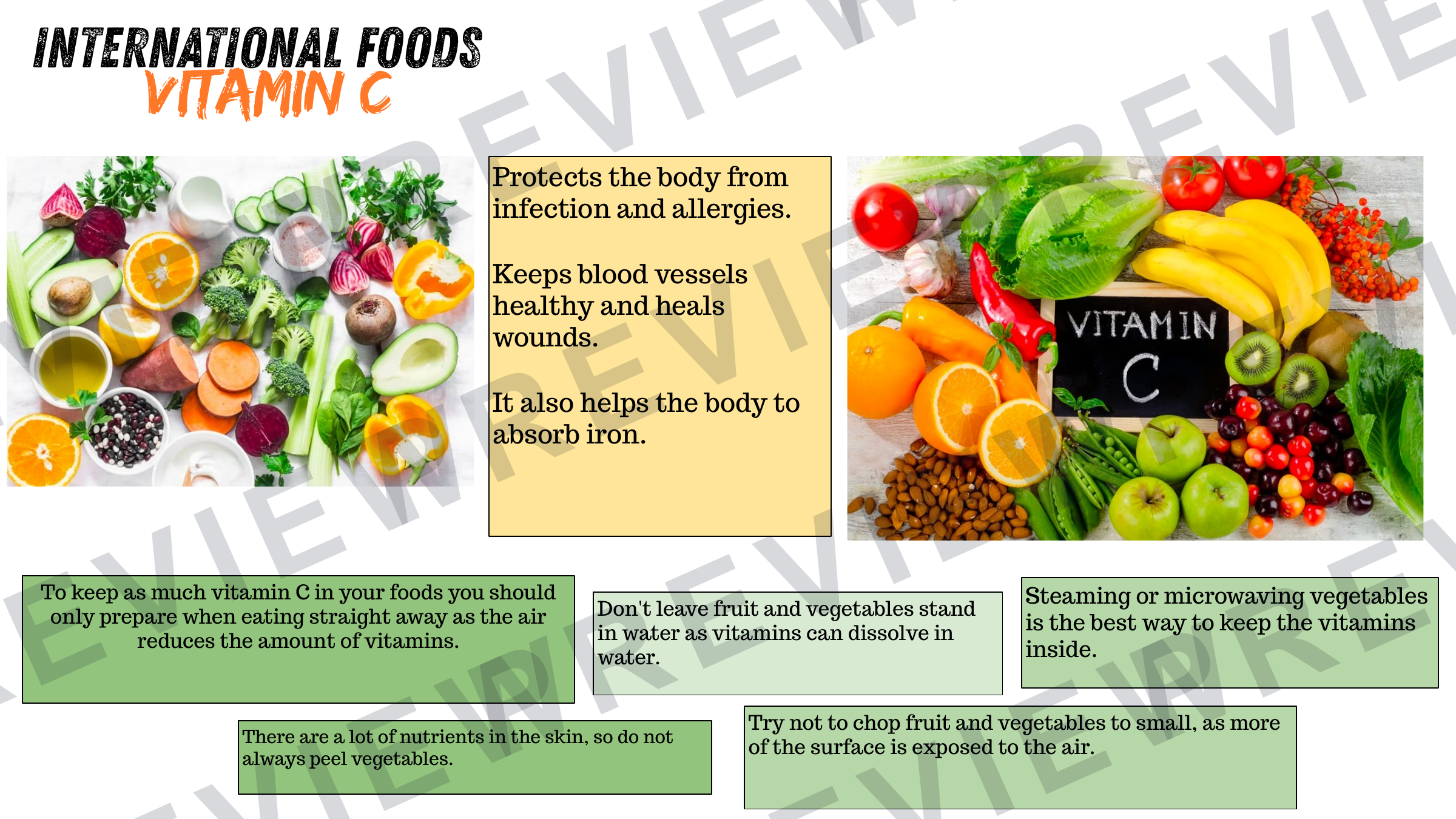 Year 8 international cuisine booklet updated  preview page 25