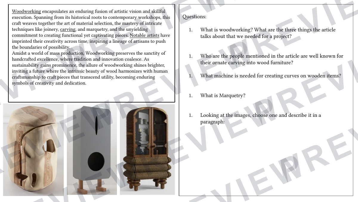 KS3 bird house project resources  preview page 10