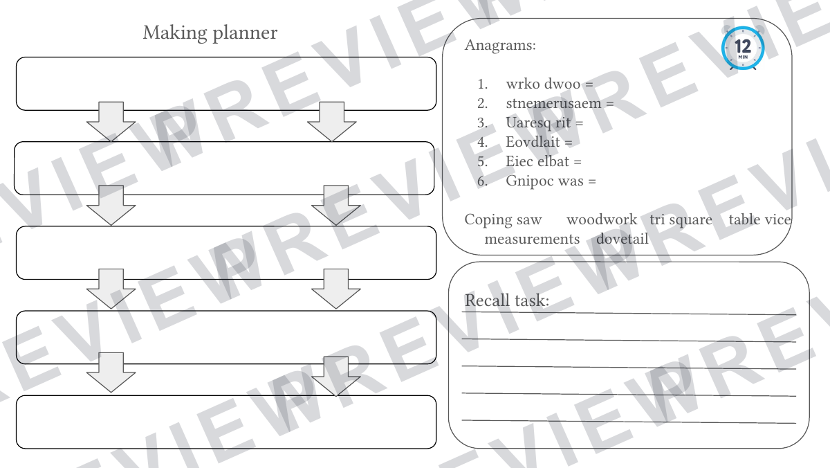 KS3 bird house project resources  preview page 11