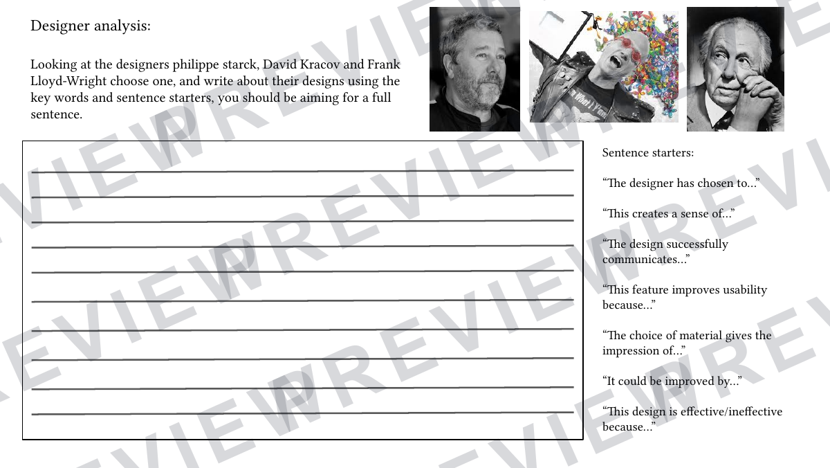 KS3 bird house project resources  preview page 13