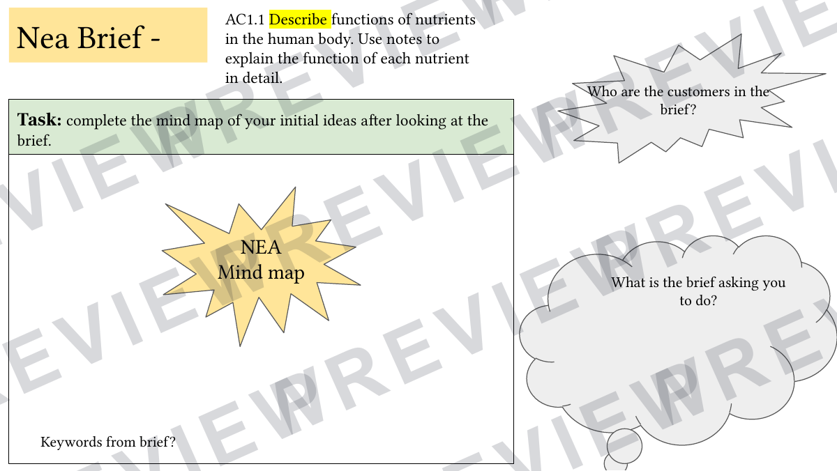 Hospitality and catering final NEA booklet  preview page 3