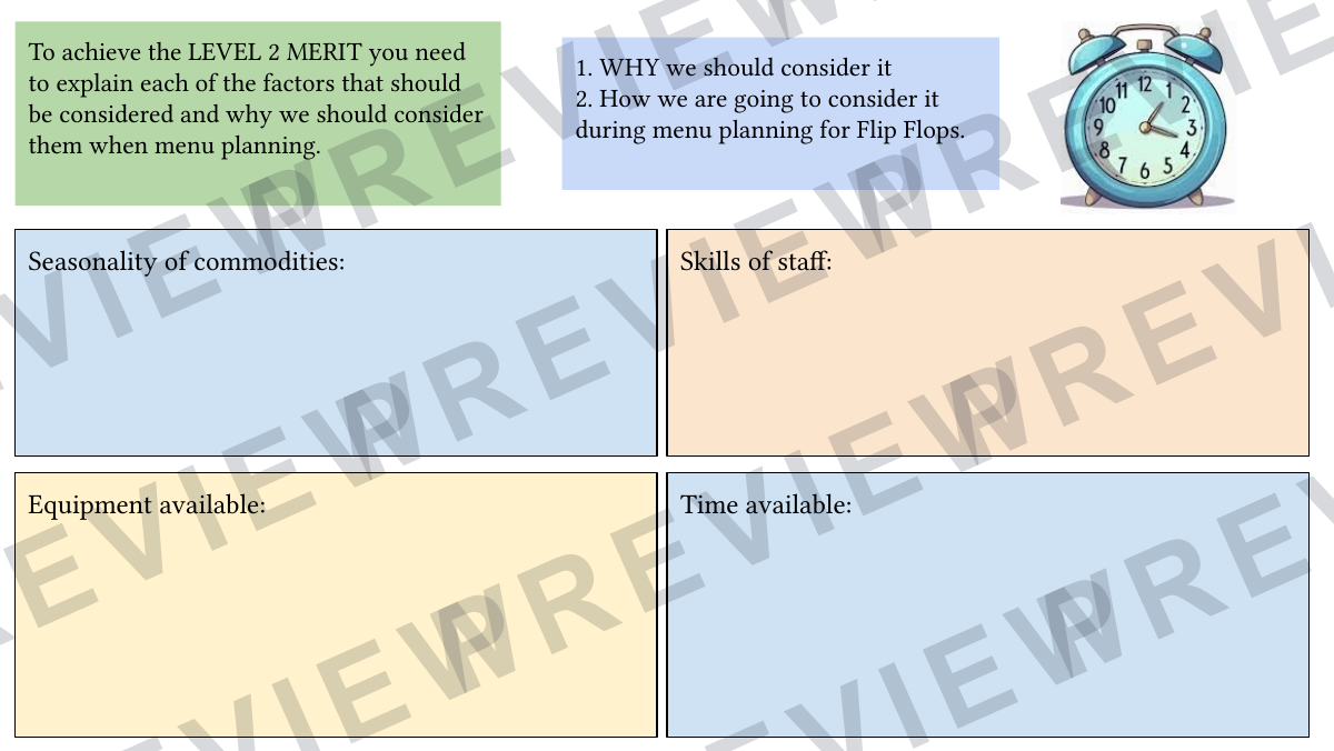 Hospitality and catering final NEA booklet  preview page 15