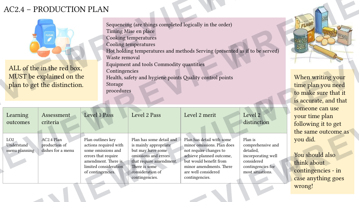 Hospitality and catering final NEA booklet  preview page 23