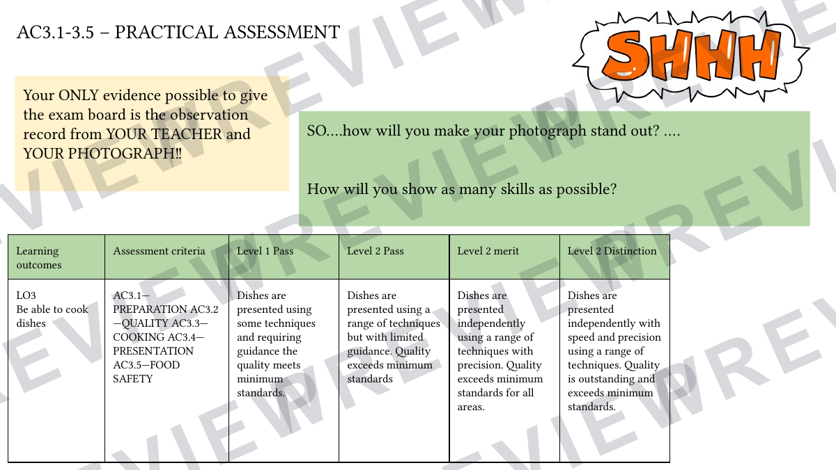 Hospitality and catering final NEA booklet  preview page 26
