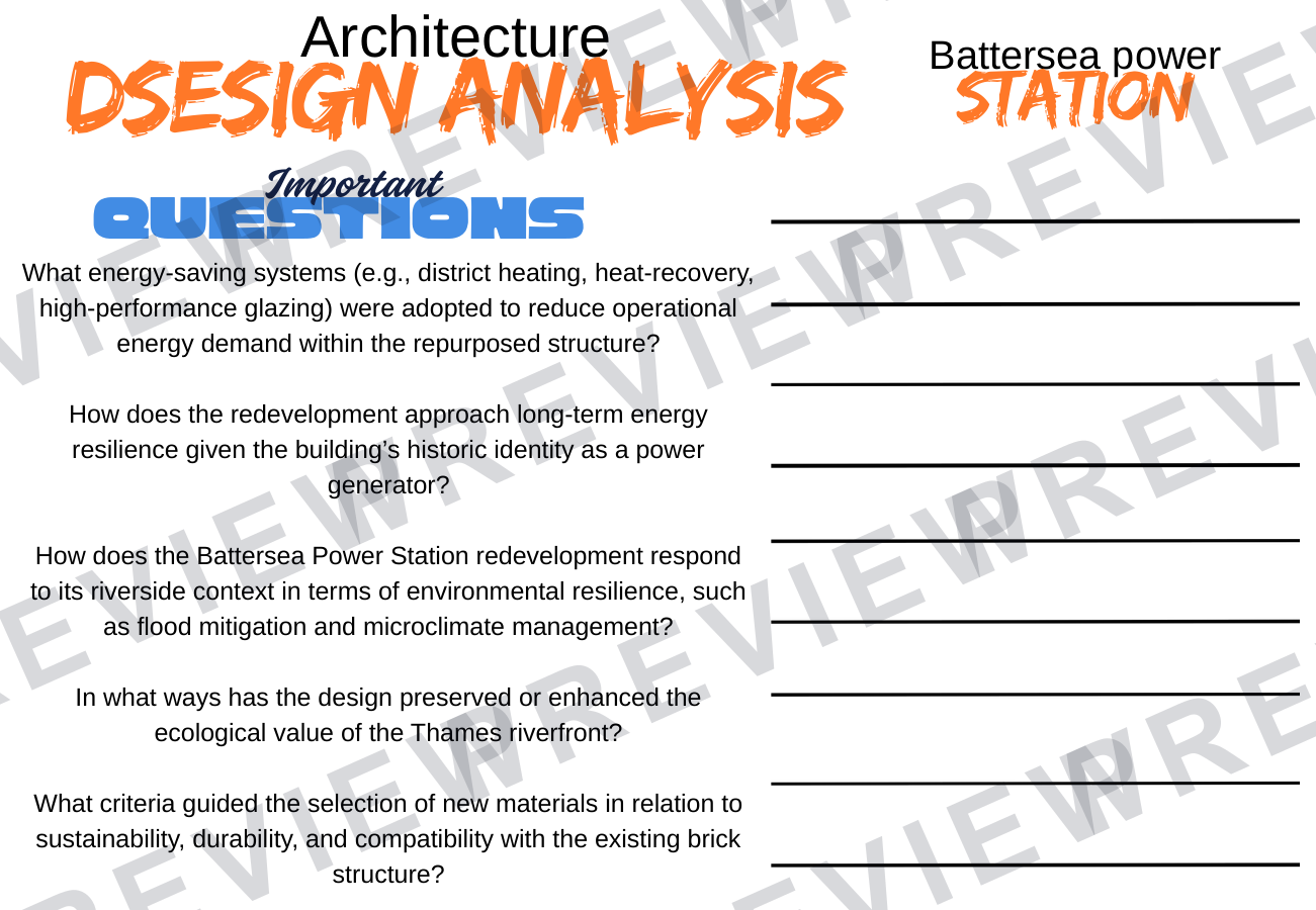 Designing like an Architect Ks3/4 design project booklet  preview page 6