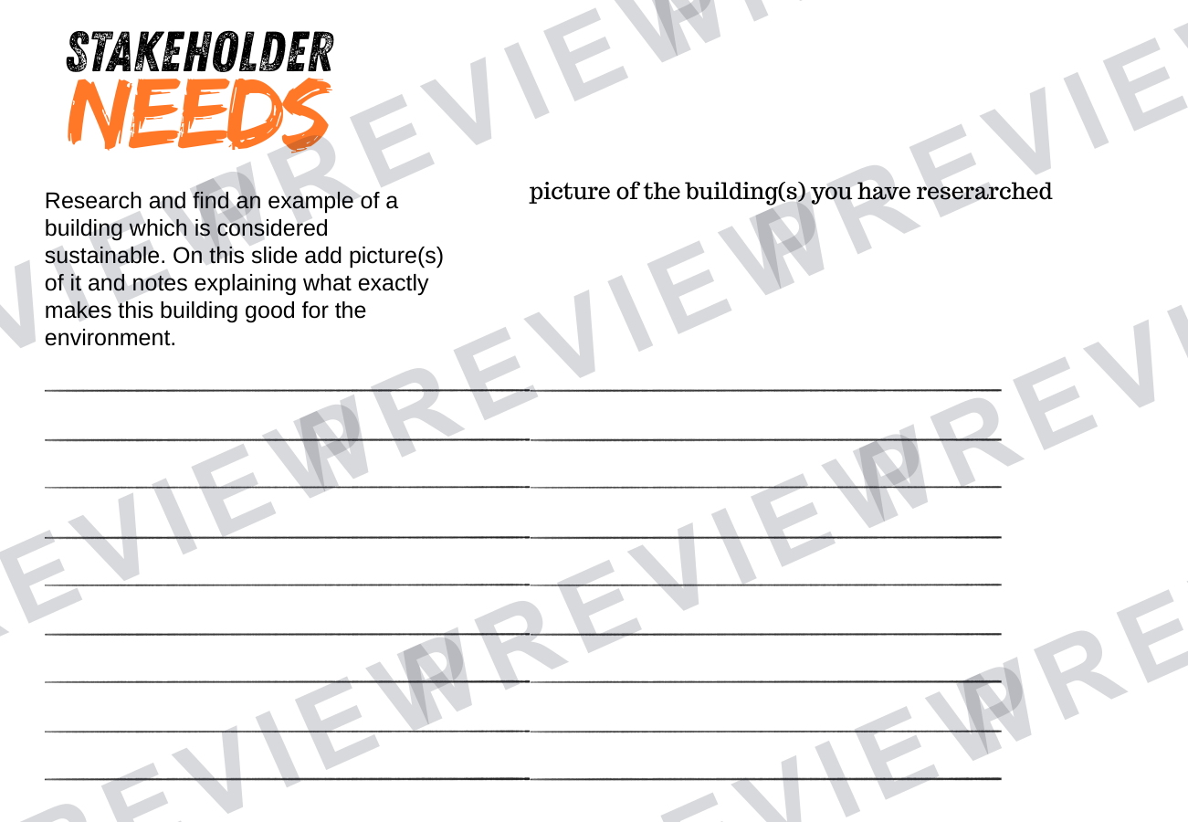 Designing like an Architect Ks3/4 design project booklet  preview page 10