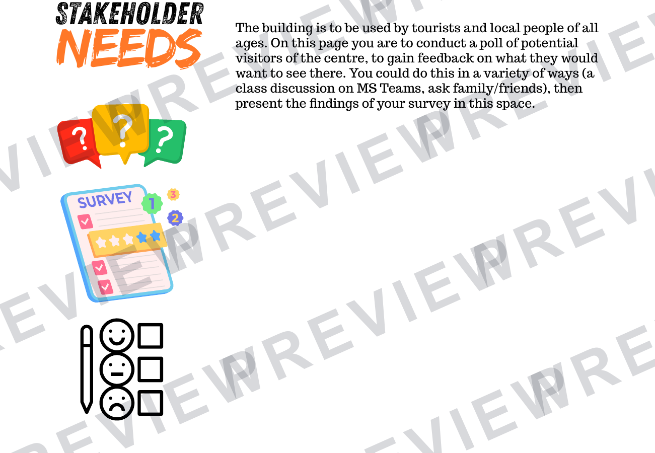 Designing like an Architect Ks3/4 design project booklet  preview page 11