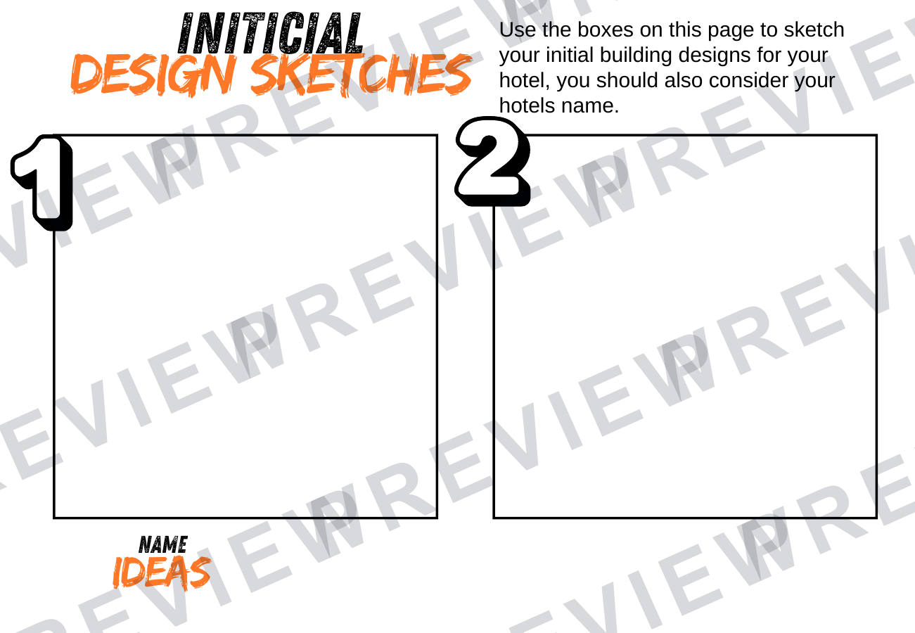 Designing like an Architect Ks3/4 design project booklet  preview page 14