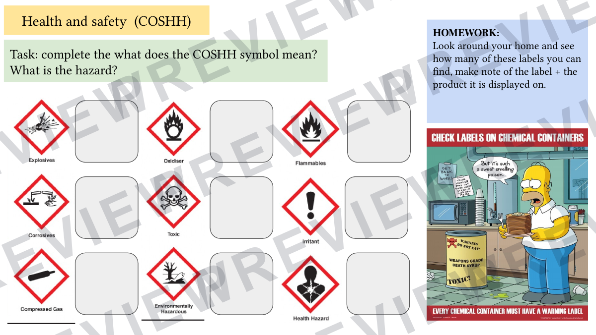 Hospitality and Catering level 1-2 activity booklet 2  preview page 5