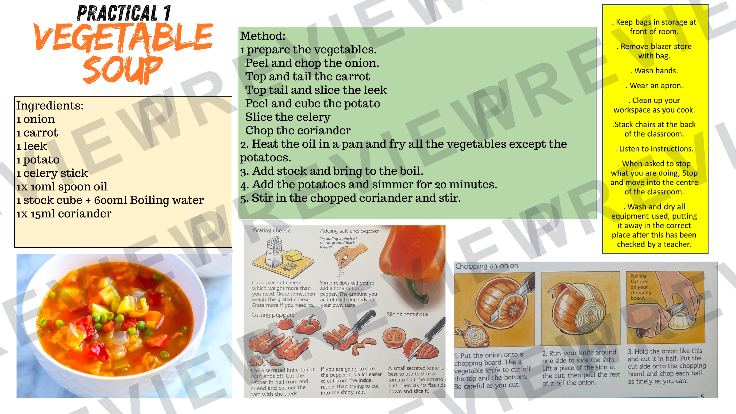 Year 7 healthy eating project part 2 powerpoint   preview page 4
